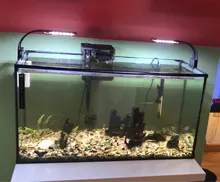 Luz led súper ligera de acuario para plantas, iluminación para cultivo de plantas acuáticas, lámpara de clip, resistente al agua, para tanque de peces, 5w, 10w y 15w