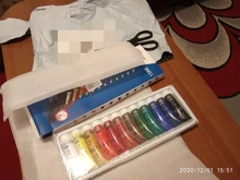 Pintura acrílica profesional de 12/24 colores 15ml tubos pintura de dibujo pigmento cuadro de pared pintado a mano para artista DIY