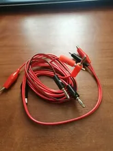 Lead-Connector Probe Measure-Tool Multimeter Crocodile-Clip Test-Cable Banana-Plug Alligator