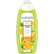 Гель д/душа SVOBODA бодрящая свежесть фл
