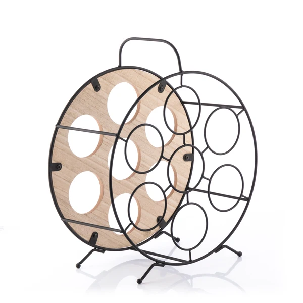 Round Bottle Rack Oenology(7 Bottles