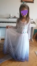 Snow Girls Dress Princess Costume Halloween Carnival Children Dress up Kids Dresses 