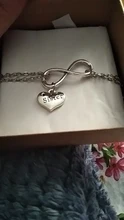 PULSERAS CON ABALORIOS de corazón para mujer, cadena de eslabones hecha a mano, Infinity, regalo de joyería, novedad de 2020