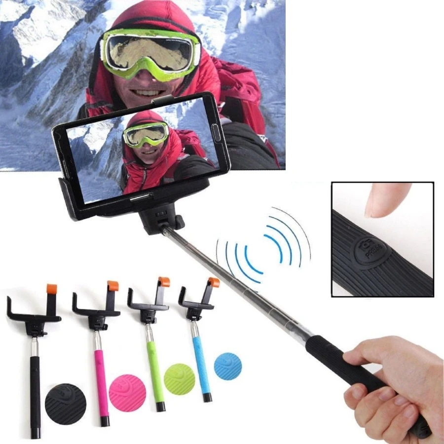 Монопод Interstep с Bluetooth кнопкой MP-110B(черный