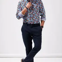 Дефакто Формальные модные брюки повседневные однотонные прямые свободные брюки для мужчин Высокое качество Длинные брюки для мужчин-L6739AZ19AU