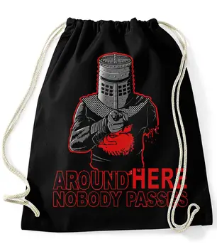 

Bag-backpack monty python Around Here Nobody Passes-funny