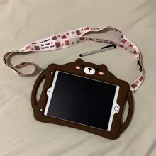 Kids Case for iPad 2 3 4 Soft Silicon Child Lovely Stand Tablet Cover for Ipad 6th 9.7