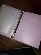 Carpeta de archivos recargable para Notebook, funda para Bloc de notas, carpeta de cuero, suministros de oficina, novedad