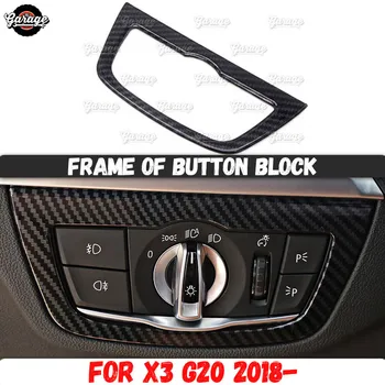 

Frame of button block case for BMW X3 G20 2018- ABS plastic molding 1 set /1 pcs decoration car styling