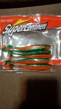 Silicone Bait Fishing-Lure T-Tail-Wobblers Shad Leurre Supercontinent 100mm 50mm 75mm