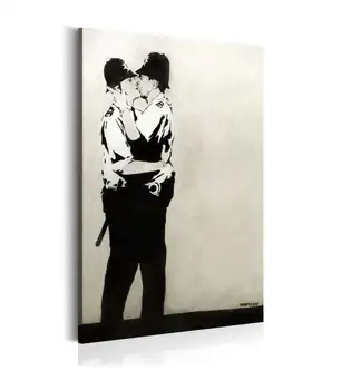 

Picture-Kissing Coppers by Banksy
