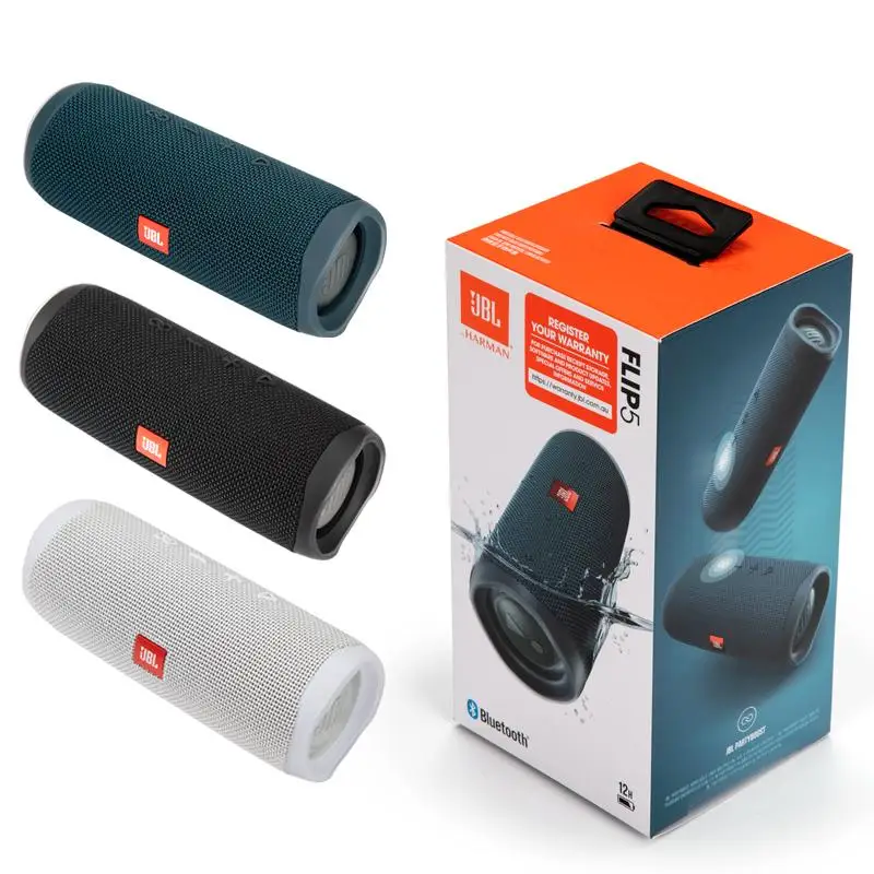 JBL Flip 5 Bluetooth динамик Flip5 Мини Портативный водонепроницаемый беспроводной BT динамик бас стерео музыка Наружная часть для путешествий