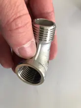 Female x Male Street Elbow Threaded Pipe Fitting Stainless Steel 304 BSP