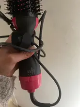 Secador de pelo 2 en 1 de un paso, cepillo de aire caliente, rizador, secador eléctrico, herramientas de estilismo para el cabello