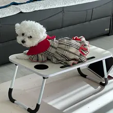 Dress Costume Dog-Puppy-Clothes PET PETCIRCLE Small Dog Classic Check Fit Pet-Cat All-Seasons