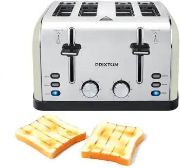 

Prixton Bianca toaster 4 slots Pae toaster and Sandwichera