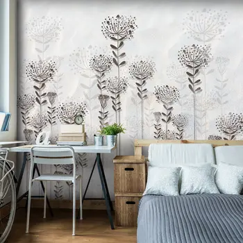 

Wall mural-Winter Garden - 100x70 cm