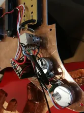 Volume-Tone Potentiometer Pots Split-Shaft 18mm-Guitar Electric-Guitar-Bass A250K/B250K