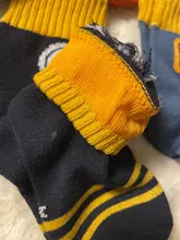 5 par/lote NIÑOS Calcetines de algodón Otoño Invierno primavera niños niñas caliente calcetines tira con dibujos deportes Calcetines