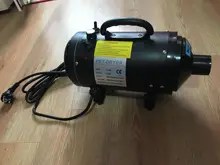 2600w profesional secadores para perros mascotas secador de pelo gato ajustable aseo soplador de aire de temperatura ajustable Con 3 boquillas