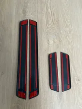 Vtear-placa de desgaste de umbral de puerta de coche, accesorio para Toyota RAV4 2019 2020 2021, embellecedor Interior de placas protectoras de acero inoxidable