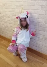 Kigurumi-Pijama de unicornio para niños, mono de Animal para bebé, pijama con diseño de Panda, pijama de Cosplay