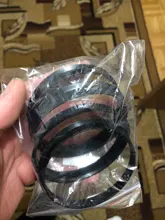 DATOUBO 4 Uds tapacubos de coche de material plástico negro, tapacubos de coche, tamaño 74,1mm-72,6mm, 73,1-66,1mm.