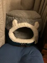 Bed Kennel Cat-House Hoopet Cave Home Dog-Puppy Warm for Teddy