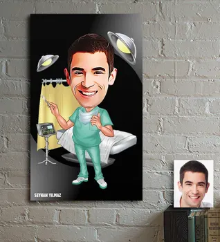 

Personalized Mr Cerrah Cartoon Wooden Table-1
