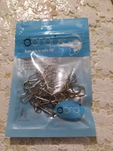 Fishing-Connector Lock Lures Fishhooks Swivel Safety-Pin Fast-Clip Stainless-Steel DONQL