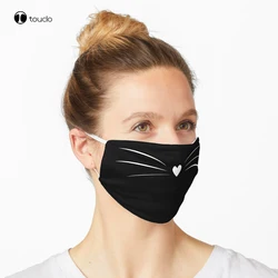 Animal Heart Nose Mask Face Filter Pocket Cloth Reusable Washable