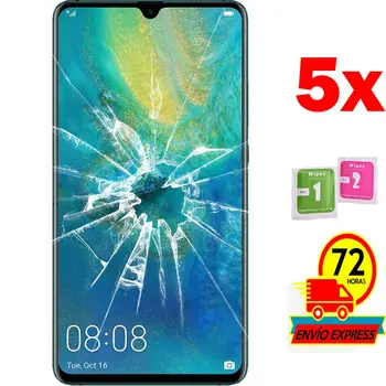 

5x Protectors Screen Tempered Glass for for HUAWEI MATTE 20X (Not Full SEE INFO)