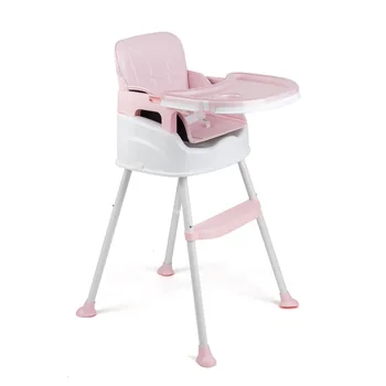 

High Chair for babies Tray table Adjustable silita infant-Pink