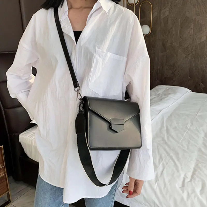 

Dise or luxury Vintage with flap tote shoulder strap for woman 2020 fashion PU leather shoulder bag Messenger handbag for woman