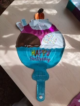 Toys Balloons Donut-Lip Ice-Cream Party-Decoration Popcorn Candy-Foil Shower-Happy-Birthday
