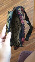 Annmouler-riñonera de tela para mujer, bolso de pecho con doble cremallera, estilo bohemio Tribal, riñonera para teléfono, 6 colores