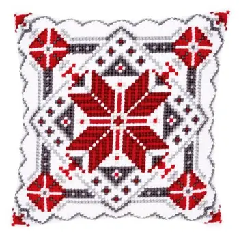 

Verpillow vervaco 'snowflake II' 40x40 cm