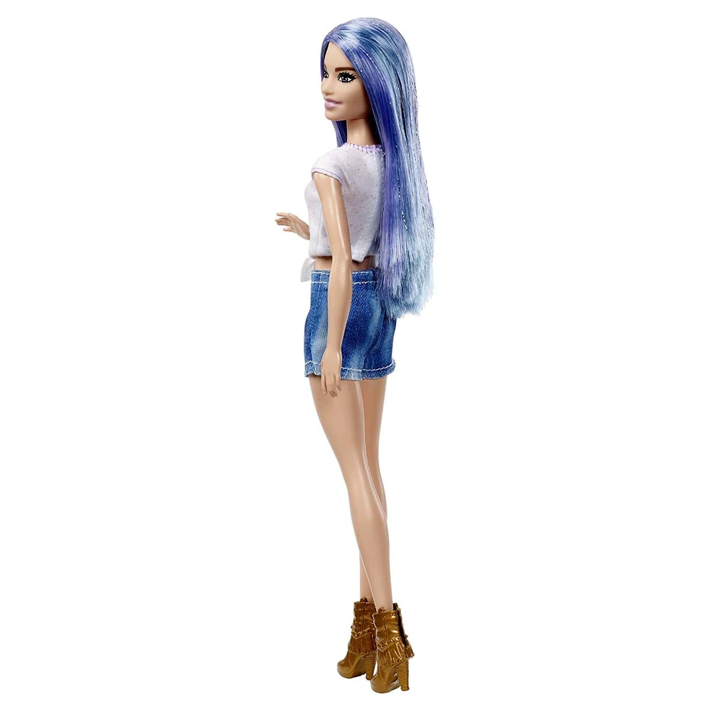 Кукла Barbie Игра с модой Фиолетовые волосы