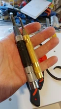 Perforadora de centro automática súper fuerte, punzón central automático, herramienta de perforación de Metal con resorte ajustable, 2 uds.