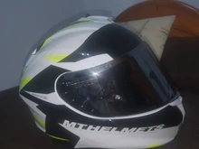 Visera antiniebla para casco de motocicleta MT V-14, máscara Anti-UV, visera completa para Blade-2