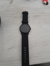 Reloj de lujo de cuero para Hombre, pulsera negra de acero inoxidable ultrafina, Reloj Masculino