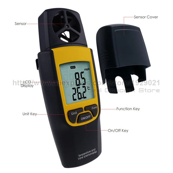 4-Ideal-Concept-Anemometer-VA-8020-Parts