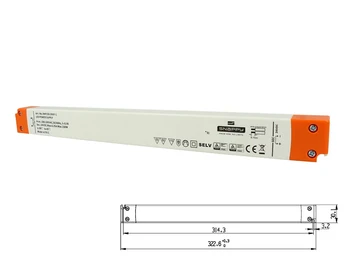 

Power supply Ultra Slim thin 150W 24V Snappy SNP150-24VF-1 CV transformer for strip Led aluminum profiles