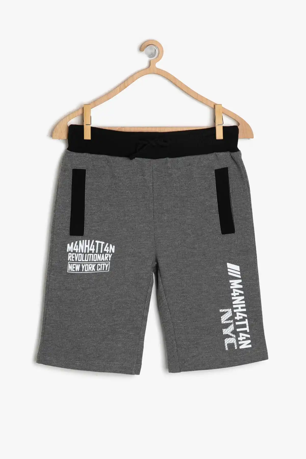 Детские серые шорты Coton для мальчиков