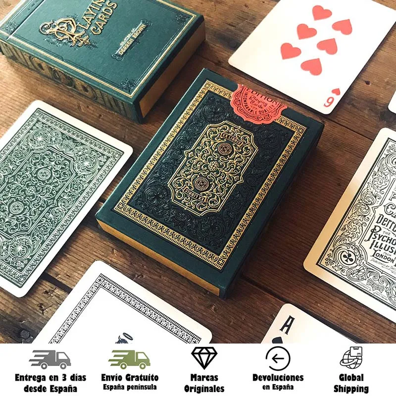 Theory11, Bicicletta, Tavola Da Poker, Magia, Prima Edizione, Derren Brown, Broadway, Mentalist, Mentalismo, Regno Unito, Trucchi, Trucco, Collezione,