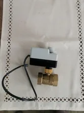 GYTB Ac220V 2 Way 3 Wires Motorized Ball Valve Electric Actuator With Manual Switch