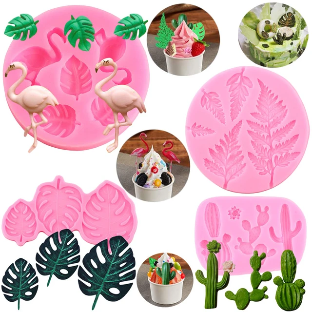 Tropical Leaf Silicone Mold Fern Maple Leaves Fondant Molds Cupcake Topper  Cake Decorating Tools Candy Clay Chocolate Mould - AliExpress