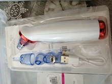 Limpiador eléctrico de acné y puntos negros, herramienta de limpieza al vacío para puntos negros y acné