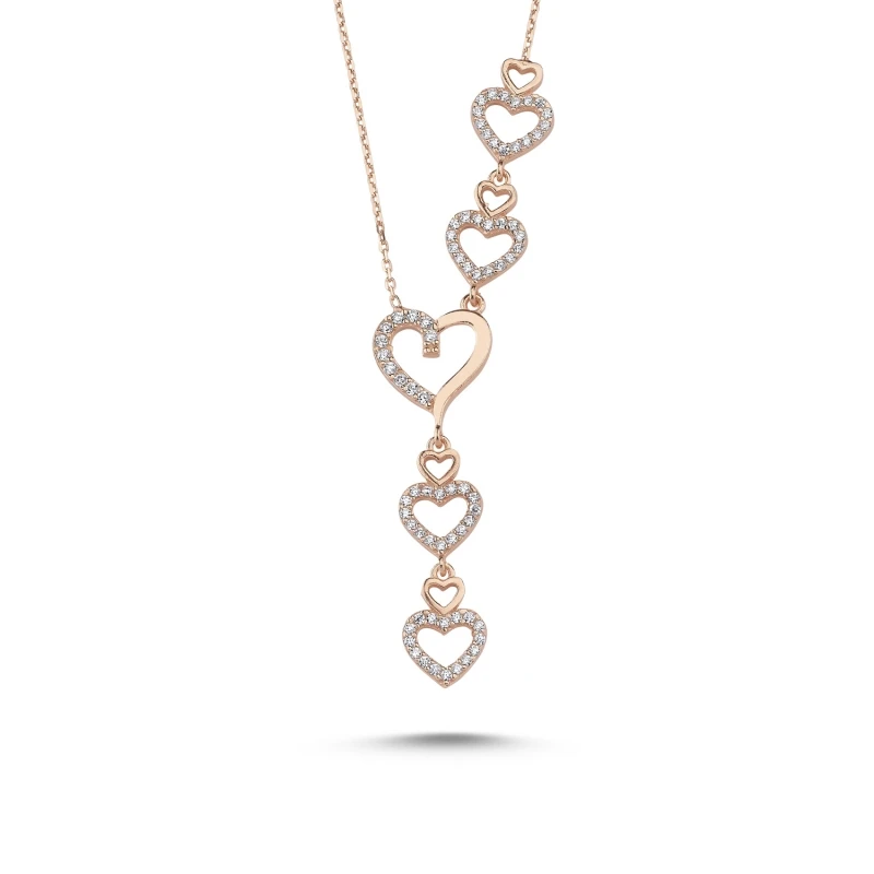 

Armagano Heart Zircon Stone Y Necklace