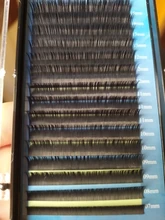 Pbt Eyelash-Extension CURL Faux-Mink-Lash Natural Korean Handmade Mix Soft L/LU 7--15/15-20/20-25mm